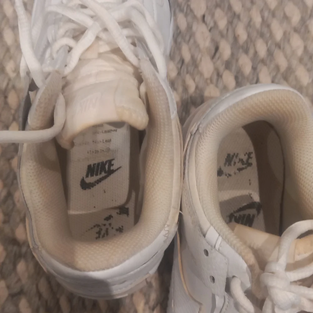 White Nike Airforce 1 triple shadow white nice chunky sole - Picture 4 of 4